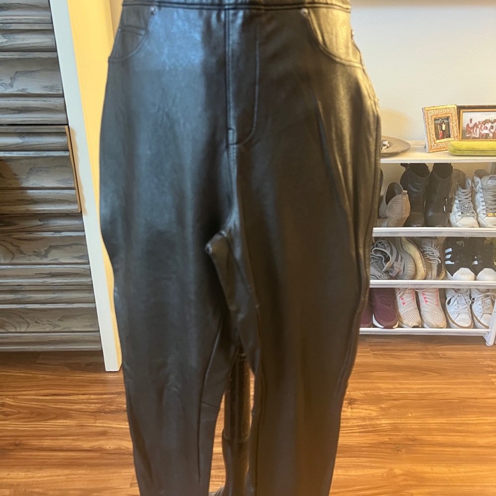 SPANX Black Dress Skinny Pants High-Waisted